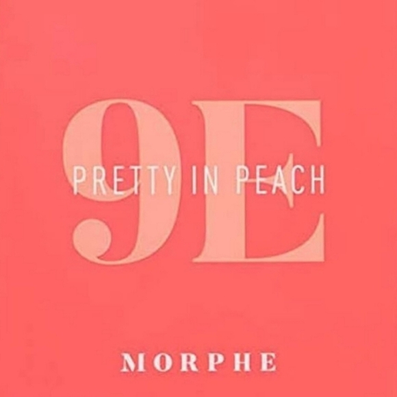 Morphe Pretty in Peach 9-Pan Eyeshadow Palette w/Shimmer & Matte Finishes, NIB - Picture 2 of 3